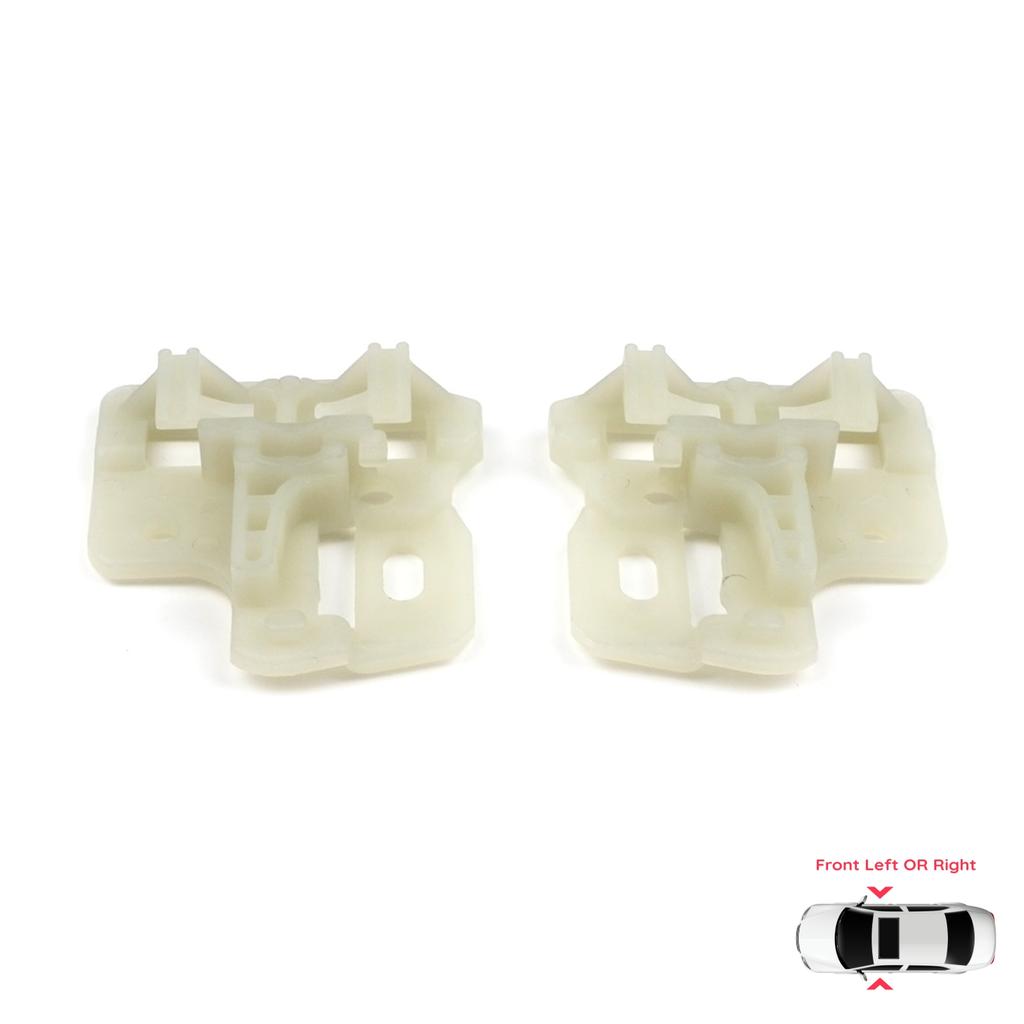 EWR211+EWR212 Power Window Regulator Repair Clips Front Left or Right Door for BMW X5 E53 2000-2006 51338254911 51338254912