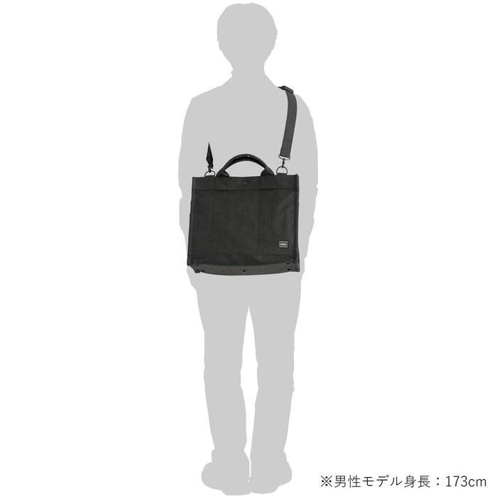 [Porter] Smoky 2-Way Tote Bag 592-27627Navy, 14.96 X 13.39 X 6.69 Inches