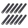 10pcs Motorcycle Rubber Cable Ties Electric Vehicle Binding Handle Fixed Direction Wiring Tape Line Harness Arrangement Hub M7a2
