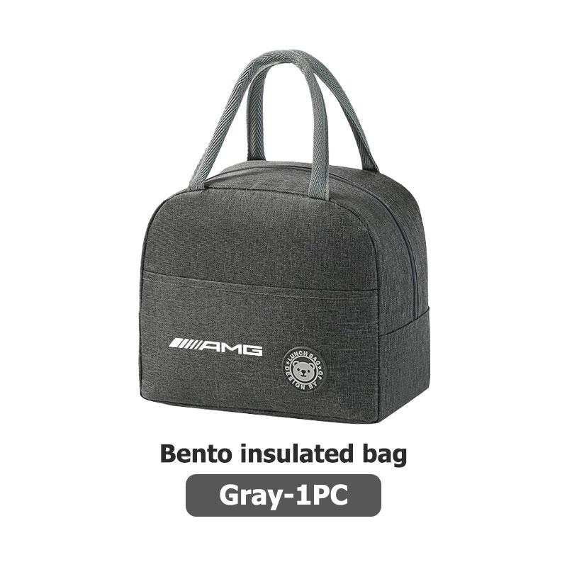 

Portable Insulated Lunch Bag Cooler Bag Camping Picnic Bento Bag For Mercedes Benz AMG W204 W205 W203 W211 W201 W210 W108 W124