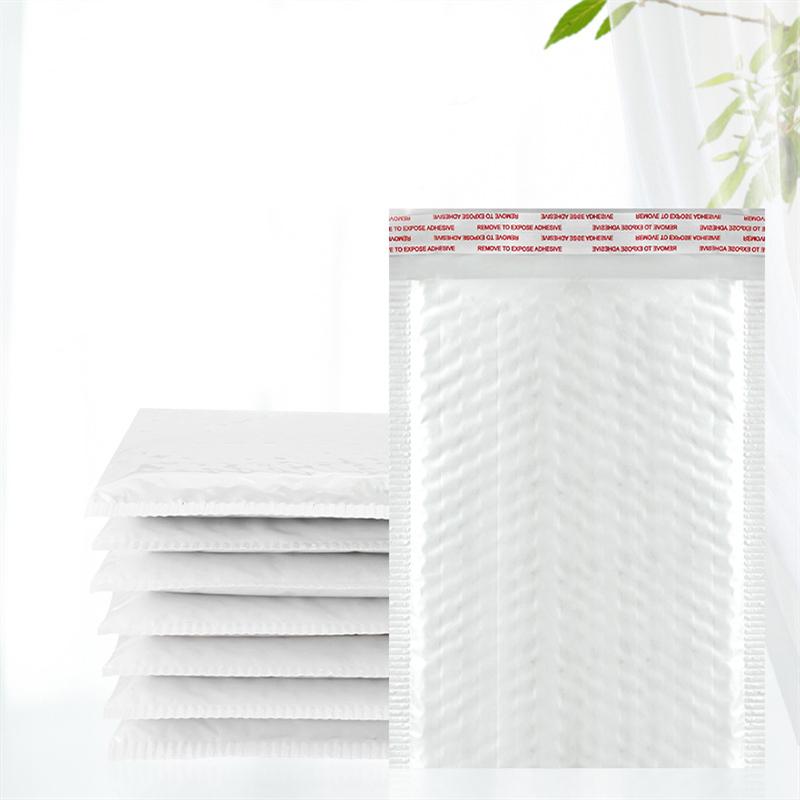 Bubble Mailers White Poly Bubble Mailer Self Seal Padded Gift Bag Packaging Envelope Bags Book Shipping Package Bag
