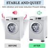 1 Stück/4 Stück Waschmaschinen-Fußpolster, automatisch, universell, erhöht, stoßfest, rutschfest, Kühlschrank