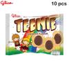 Glico Teenie Chocolate Flavour, Biscult with Chocolate Flavour Confectionery, 45 G X 10 Pcs / 20 Pcs / 30 Pcs - Thai Snack