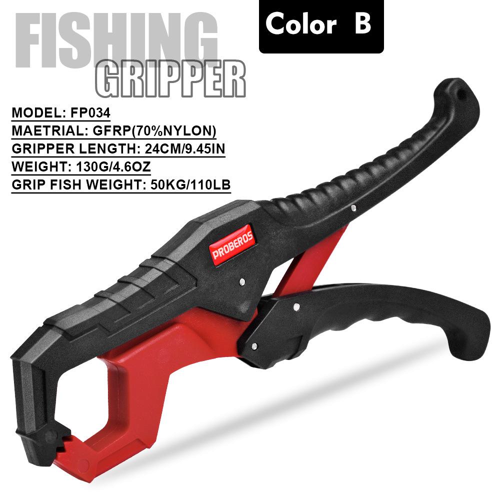 

Щипцы для ловли приманок, высокопрочное устройство для ловли рыбы из нейлонового стекловолокна, водонепроницаемый зубчатый зажим, Щипцы для ловли рыбы, аксессуары для рыболовных снастей красный черный