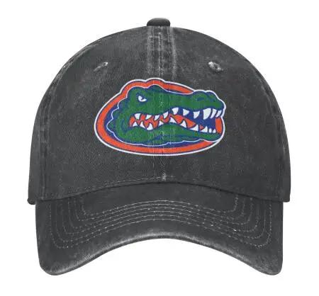 Baseballkappe Unisex Florida Modekappen Hüte für Krokodil-Logo Asquette Homme Dad Hat für Unisex Trucker Cap