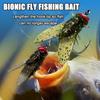 20PCS Sharpened Hook Dry Flies Fishing Lures Kit Simulated Flies Trout Jigs Swimbaits  Trout