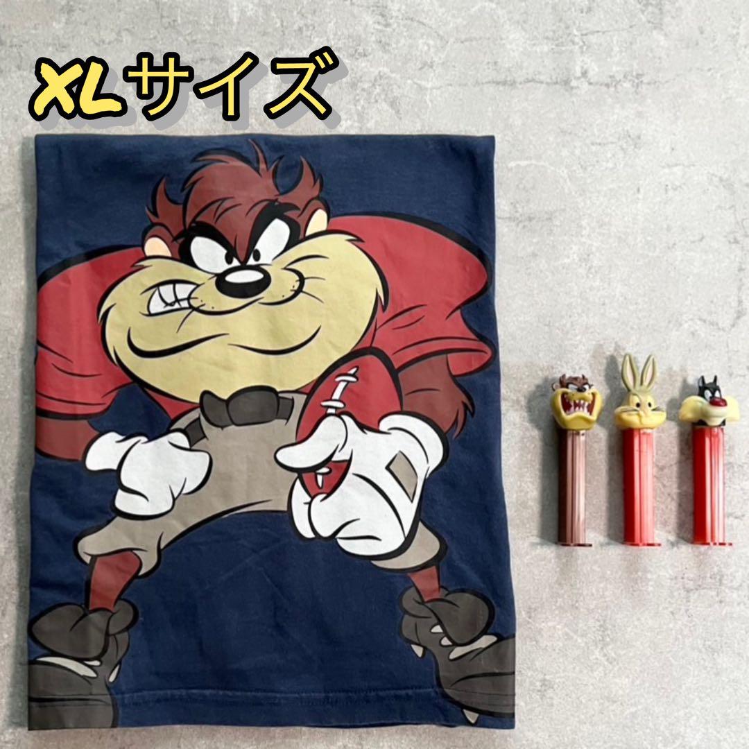 

[Б/У] Футболка с редким персонажем Looney Tunes Тазом