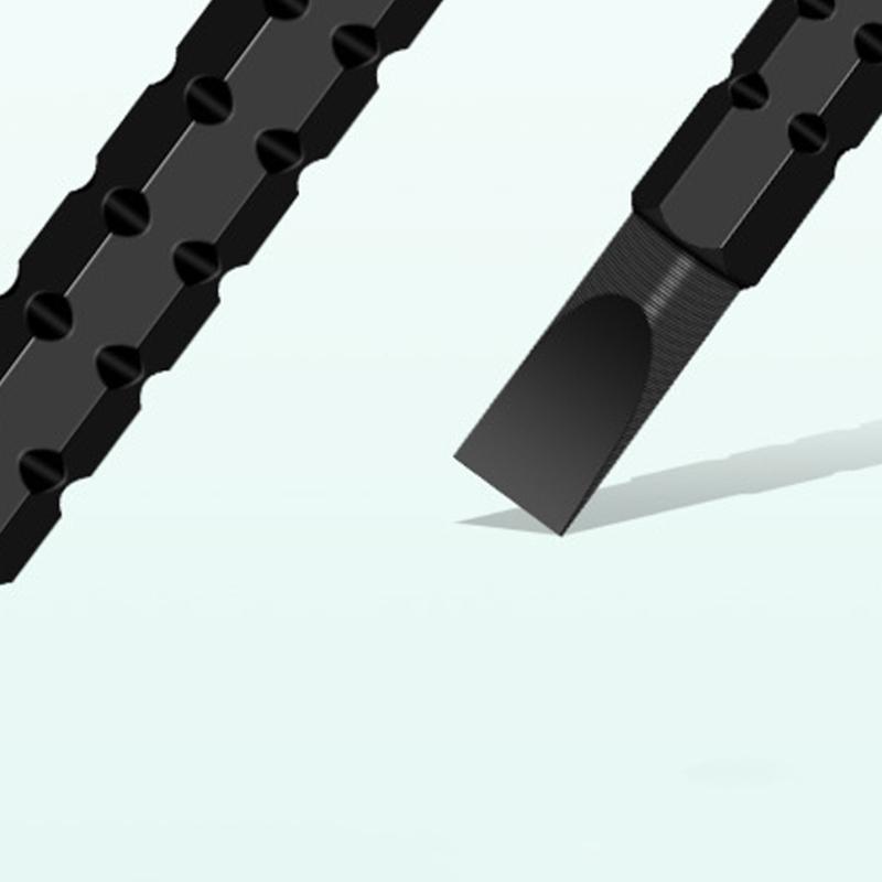 Double Head Ratcheting Screwdriver Retractable Shafts Compact Steel Tool For Tight Space DIY Projects