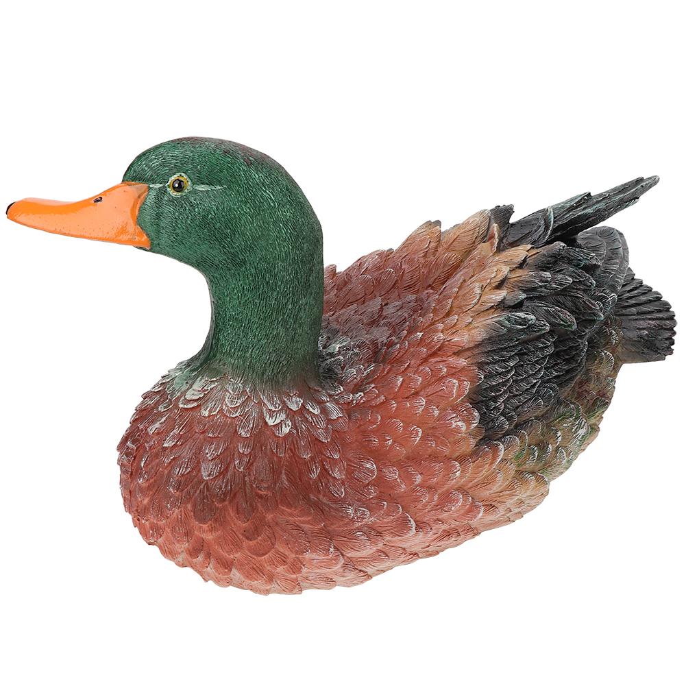 Simulation Duck Statue Animal Mold Decoration Resin Crafts Gardening Courtyard Decoration