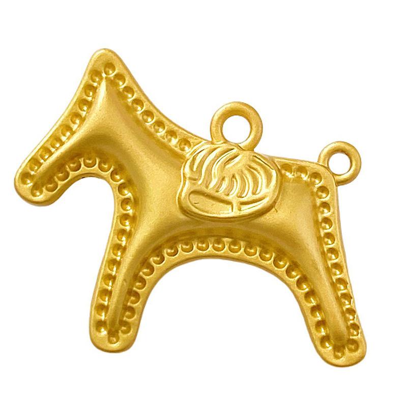 Cute Enamel Horse Charms Pendants For Jewelry Making Necklace Earrings Bracelet DIY Accessories Supplies