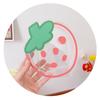 Transparent Pen Container Multifunctional Cute Cartoon Acrylic Makeup Brush Storage Case for Office Desk Makeup Table