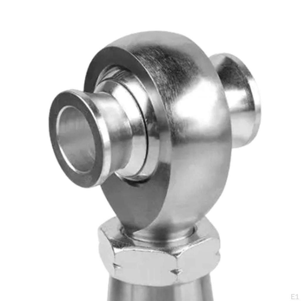 Heim Joint Rod End Set Left and Right Thread Hinge Joints Alloy Auto Accessories Sturdy Repair Part