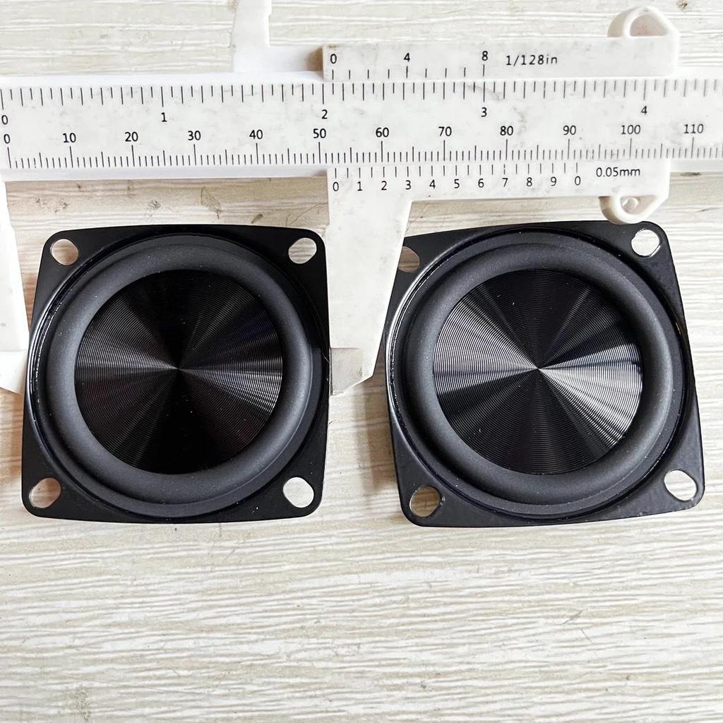 4" x 3" Inverted Edge Bass Diaphragm Radiator with 5" x 6" Bracket for Passive Vibration Cones - Audio Accessory
