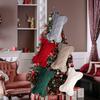 Creative Christmas Tree Ornaments: Knitted Bone Stocking Gift Bag