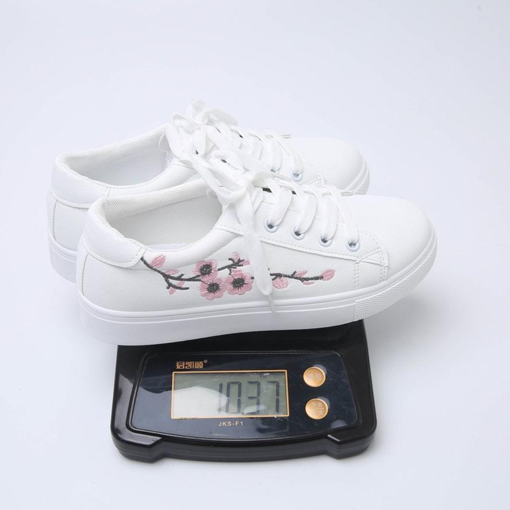  New Women's Sneakers – Low-Top Round-Toe Lace-Up Canvas Shoes