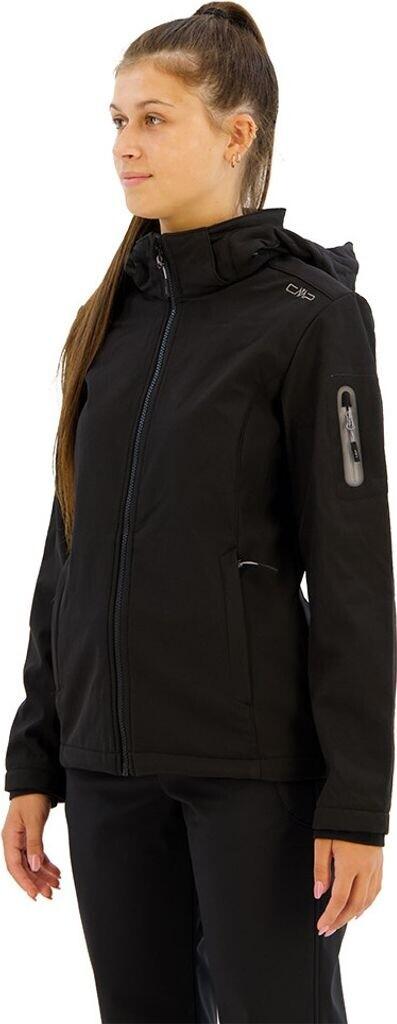 CMP Softshell Jacket Zip Hood Women (39A5006) Black
