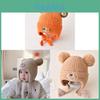 Baby Girl Boys Winter Knit Cap With Elastic Warmth And Ear Cover