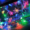 5m Solar LED String Lights 8 Lighting Modes StarShape for Garden Party Decoration Warm White