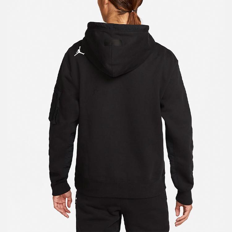 Jordan Engineered Pullover Hoodie Men Tops Black DM7861-010