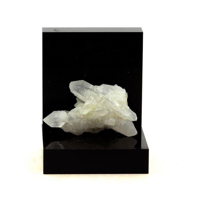 Pierres et Minéraux. Quartz biterminé. 40.55 ct. Mine de Oulles, Massif du Taillefer, Isère, France.