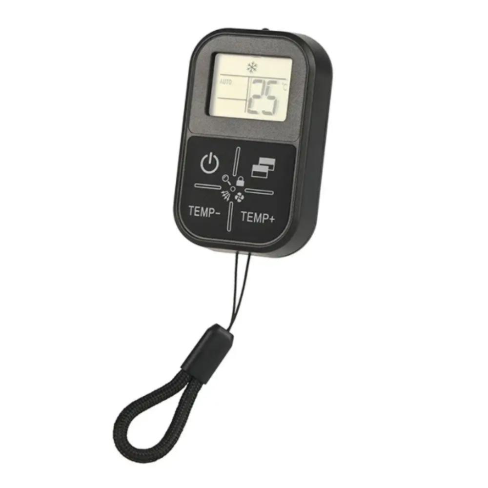 Temperature Display Universal Remote Control CR2032 Battery Air Conditioner Remote Office Use Without thermometer