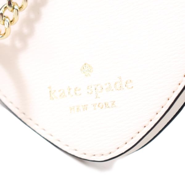 Kate Spade PVC Leather Coin Case, Disney Collaboration Heart Minnie Mouse and Mickey Mouse Design, Coin Purse, Mini Pouch, Key Fob, Bag Charm,