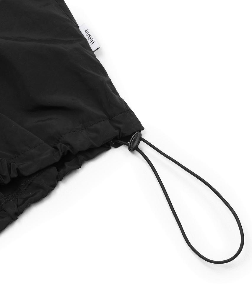 EXPRESSHOLIDAY Authentic Nylon Half T-Shirt_Black (Type B)