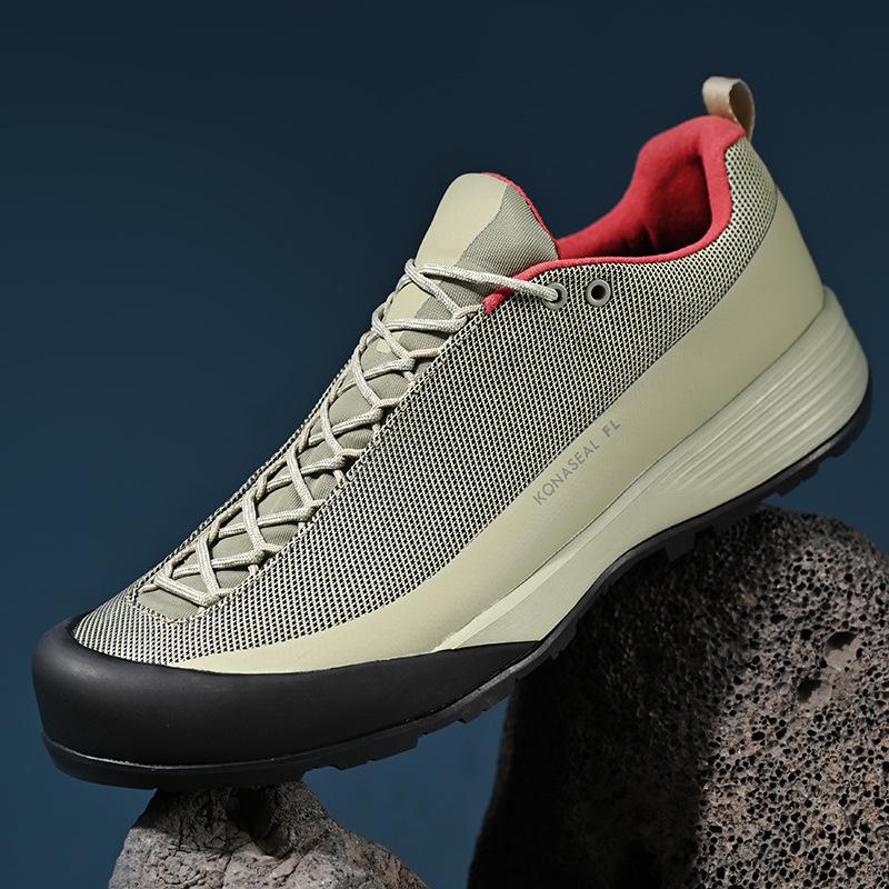 

Autumn and winter lightweight mountaineering outdoor men s non-slip hiking casual wear-resistant non-slip breathable mesh shoes sports 45