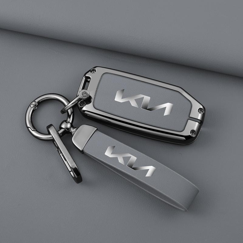 ABCDGA1 Zinc Alloy Car Key Case Cover Shell Bag For KIA Sportage R GT Stinger Sorento Ceed Cerato Forte Niro Soul Telluride Accessories