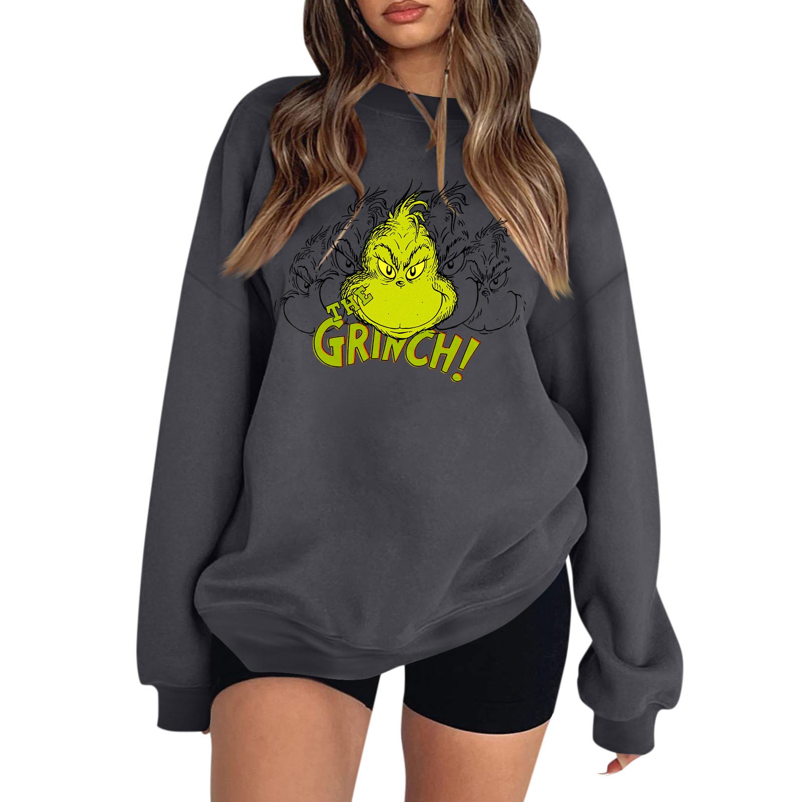 Women s Colorblock Sweatshirt Long Sleeve Round Neck Casual Comfortable Loose Lightweight Women s Sweatshirtt M