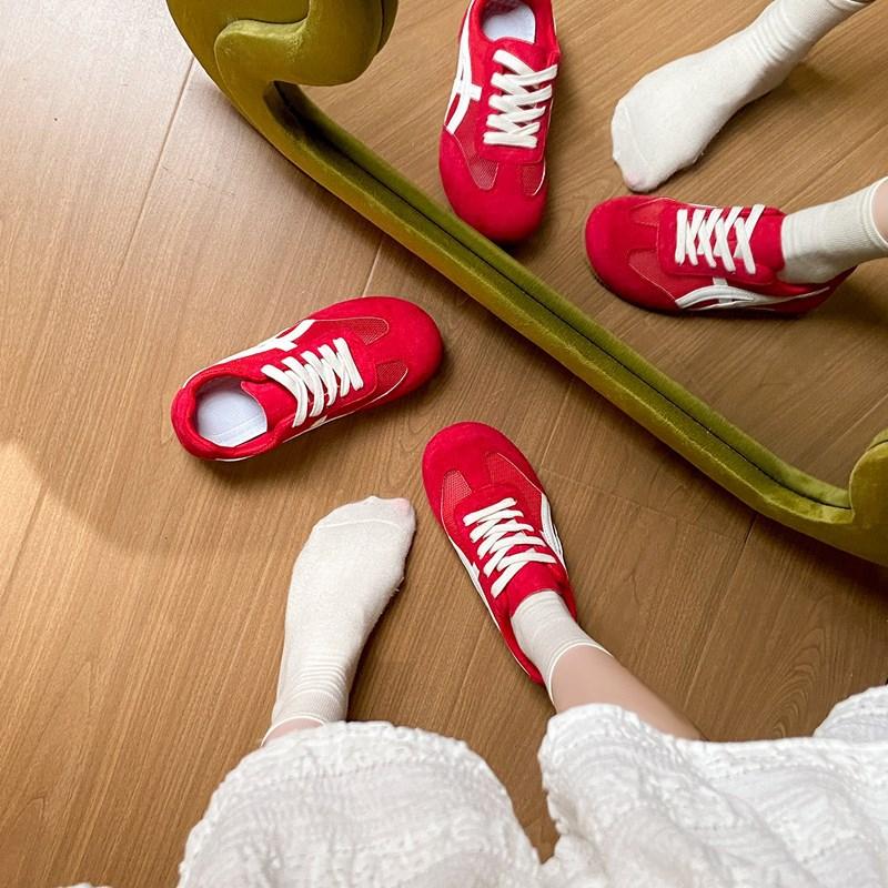 Little white shoes women's summer new German training shoes casual sports versatile board shoes-