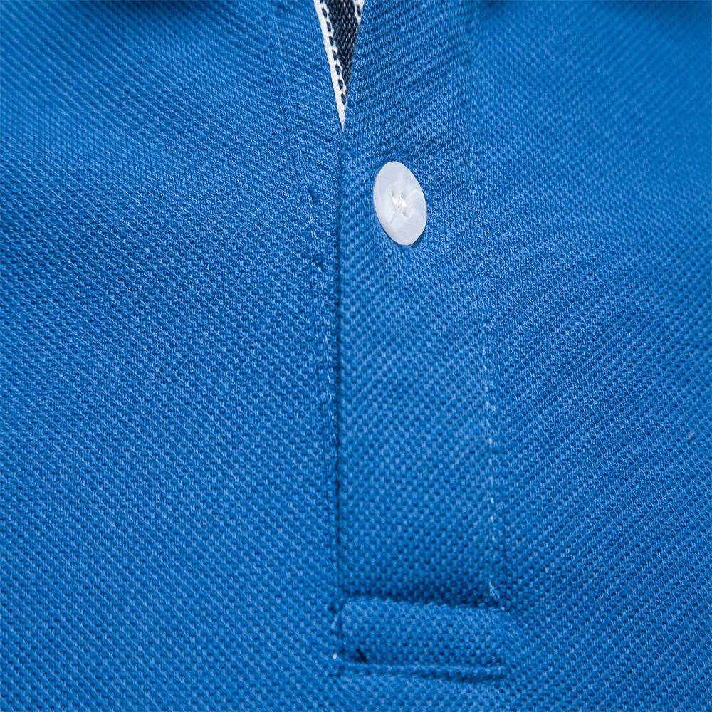 Polo Men's T-shirt Short Sleeve Spring and Summer New Cotton Logo High-end Men's Polo Shirt Cotton