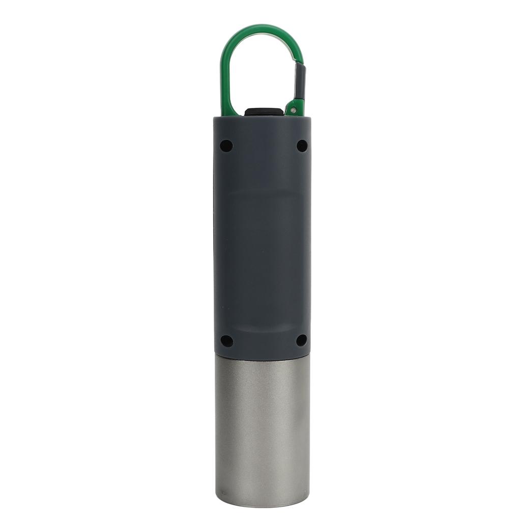 Outdoor-Taschenlampe mit Teleskop-Zoom USB Wiederaufladbar 4 Lichtmodi Superhelle Taschenlampe mit Haken zum Campen