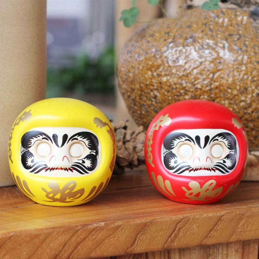 

Ceramic Ceramic Daruma Doll Lucky Cat Lucky Cat Fortune Ornament Home Decoration