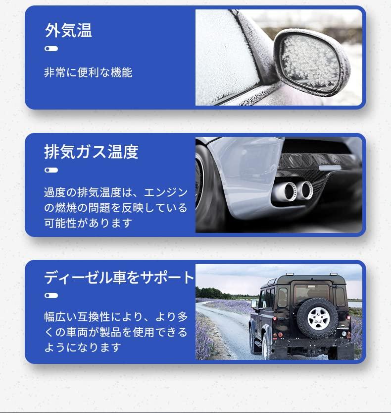 OBD2/GPS Mode, Head Up Display, Speedometer, Tachometer, Fault Diagnosis, Read ECU Data, Good Warning Function, Japanese Display (A600)