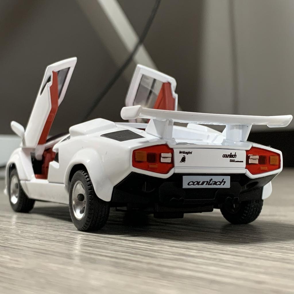 1:32 Lamborghini Countach LP500S Diecast Model Toy Cars for Children Miniature Vehicle Boys Toy Car Games Children Children Toys