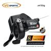 VG Sports Mountain Bike Shifter and Derailleur Set: 8-11 Speed, Aluminum Alloy Body.