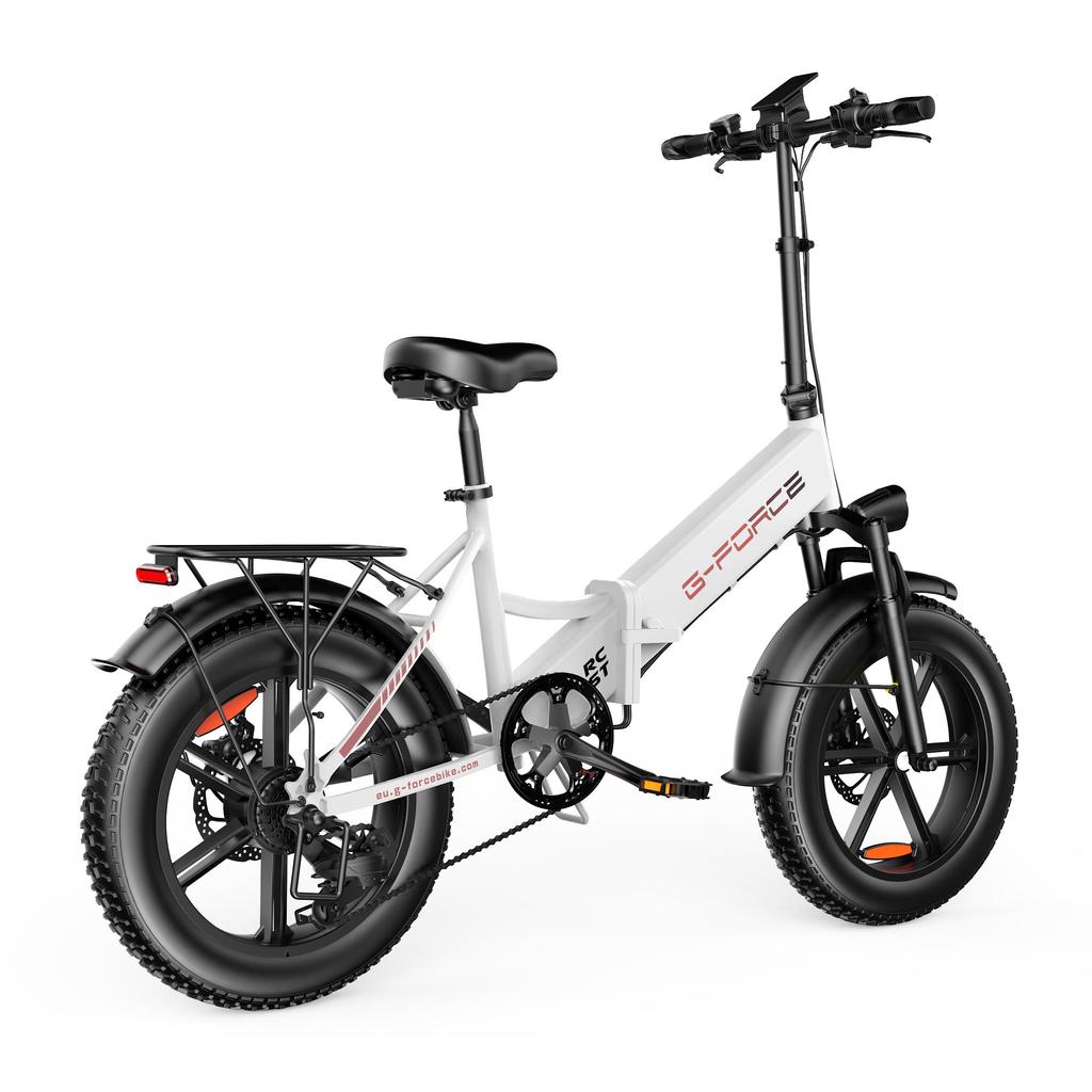 G-FORCE RC-ST Adult Folding Electric Bike 750W Motor 48V 15AH Battery 20-Inch Tires All-Terrain Off-Road E-Bicycle for Outdoor Travel  Urban Commuting