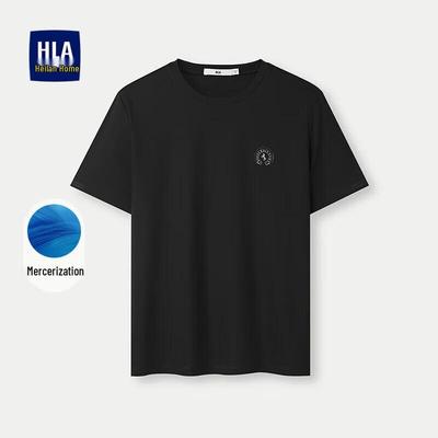 HLA Herren atmungsaktives Rundhals-Kurzarm-T-Shirt