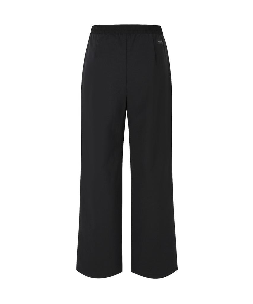 DISCOVERY EXPEDITION Women'S Freshvent Knit Training Semi-Wide Pants (Black)