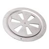 Round Air Vent Louver Cover 316 Stainless Steel Cabin Ventilation Plate for Marine Yacht RV Auto