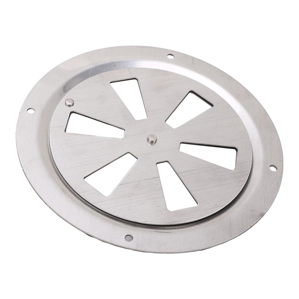 Round Air Vent Louver Cover 316 Stainless Steel Cabin Ventilation Plate for Marine Yacht RV Auto