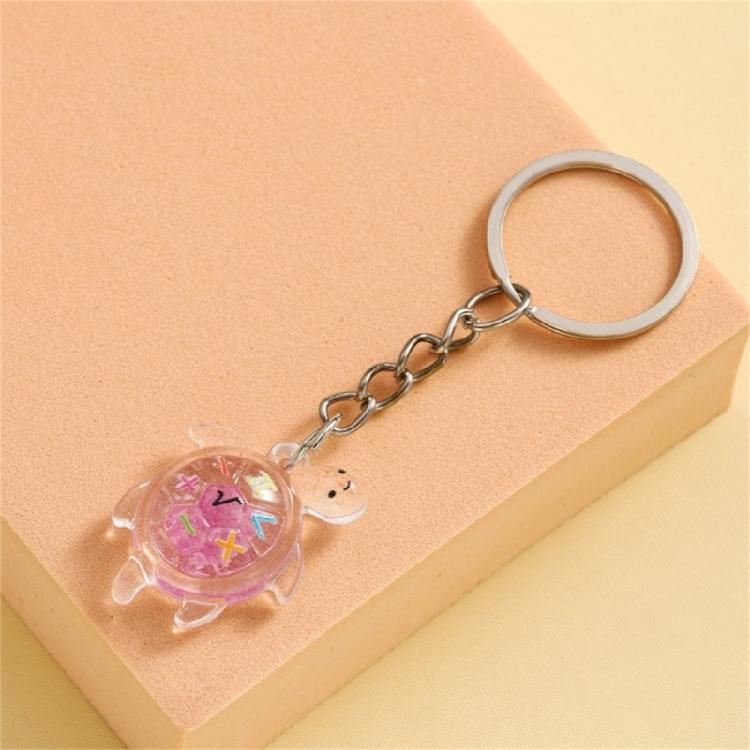 6 Pack Assorted Glowing Turtles Keychains Vibranting Color Easy to Use and Sturdy Materials for All Ages Daily Use