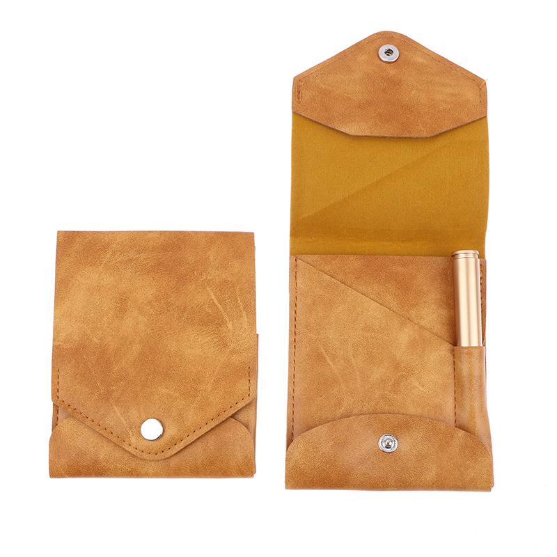 Multifunctional Compact Wallet Bi-Fold Id Card Clip With Pen Minimalist Wallet For Daily Commuting Business And Travel