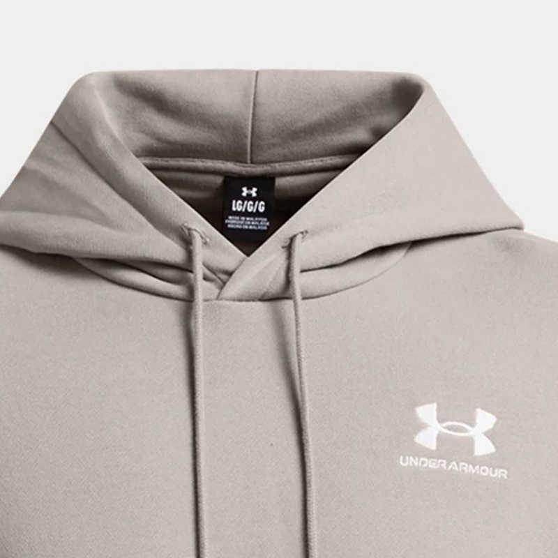 Under Armour Loose Comfortable Stylish Hooded Long Sleeve Sweatshirt Men Sweatshirt Brown 1388020-294