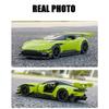 1/32 Scale Aston Martin VULCAN Simulation Car Model Metal Diecasts & Toy Vehicles Alloy Decoration Sound Light Metal Man Aston Boy Children Gift