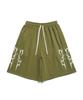 D.XO.H Thunder Logo Half Pants Olive Green