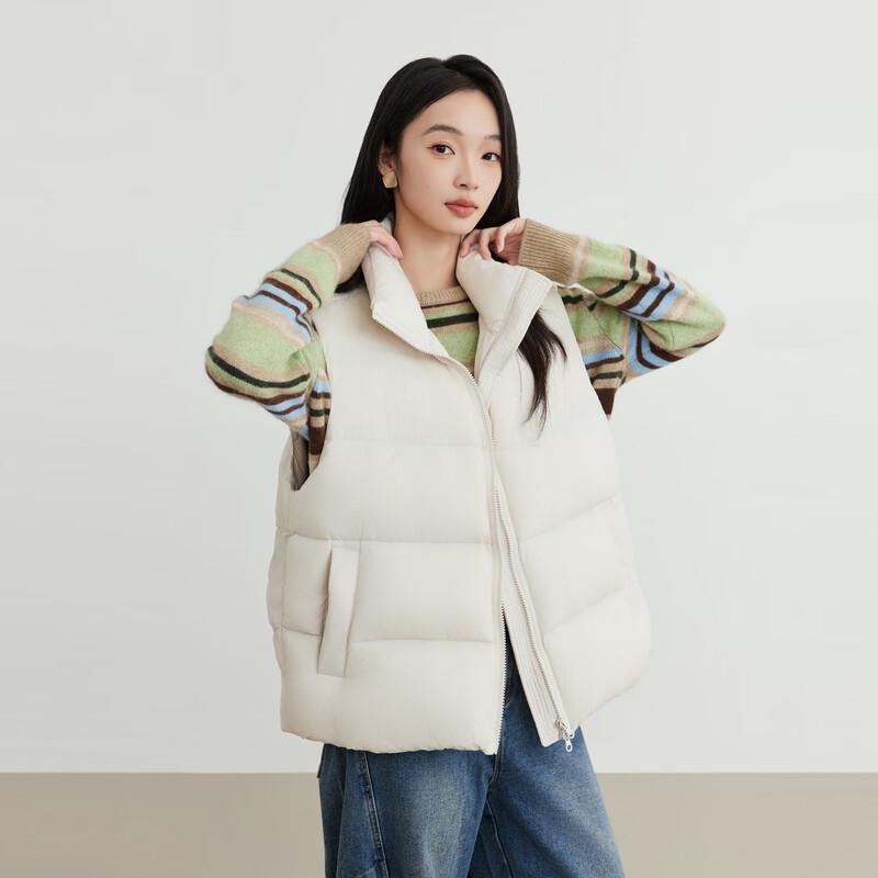 Elva' Island Women's Stand-Collar Down Vest