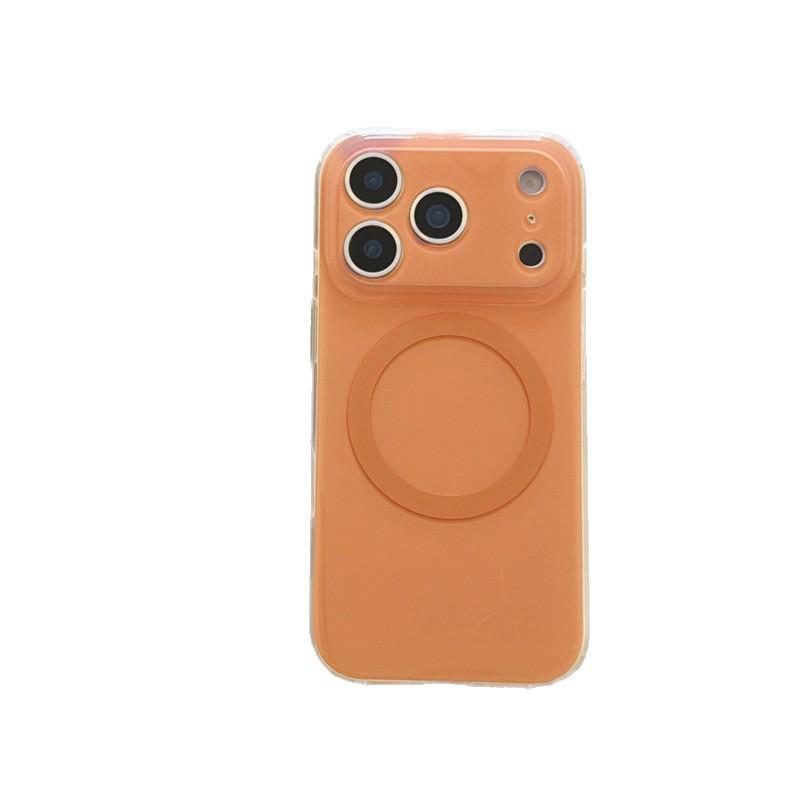 

Autumn/Winter High-End Solid Color Magnetic Phone Case for Apple 17 Pro Max, 16 Pro, 15 Pro, 14 14Pro