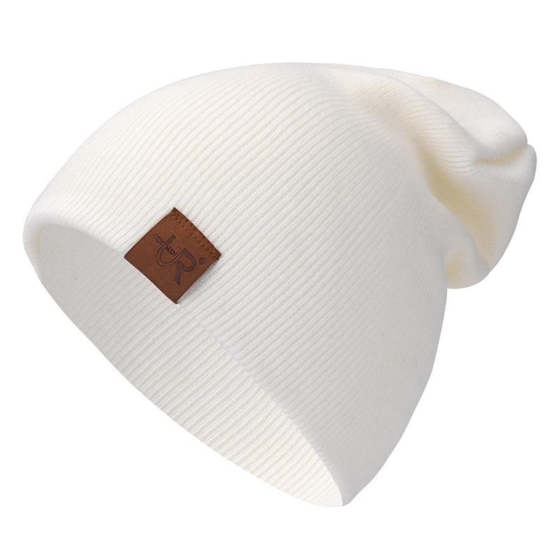 1 Pcs Unisex Beanie Hat Casual Beanie For Men & Women Warm Soft Knitted Hat Stylish Plain Daily Winter Hat